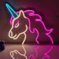 Preview: Neon Led Unicorn​ wall lamp for your home, office or shop!