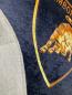 Preview: Lamborghini black Logo round carpet!