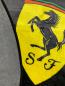 Preview: Ferrari black Logo round carpet!