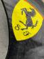 Preview: Ferrari black Logo round carpet!