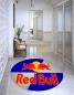 Preview: Red Bull original Logo round carpet!
