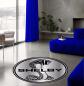 Preview: Shelby cobra silver Logo round carpet!