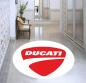 Preview: Ducati Logo round carpet!
