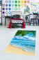 Preview: Nature motif rectangular carpet!