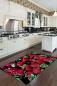 Preview: Strawberry motif rectangular kitchen Carpet!