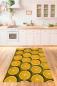 Preview: Orange motif rectangular kitchen Carpet!