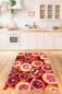 Preview: Pomegranate motif rectangular kitchen Carpet!