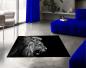 Preview: Angry Lion rectangular carpet!