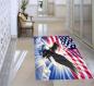 Preview: American Flag Eagle rectangular carpet!