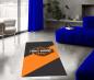 Preview: Harley Davidson Logo rechteckiger Teppich!