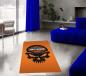 Preview: Harley Davidson Logo rechteckiger Teppich!