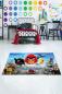 Preview: Angry Birds tower rectangular carpet!