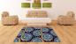 Preview: Portuguese azulejos ethnic pattern rectangular Carpet!