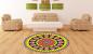 Preview: Mandala Logo round carpet!