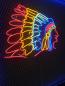 Preview: Neon Led Indian chief wall lamp for your home, office or shop!