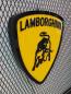 Preview: Lamborghini Logo Led Wandleuchte im Schildform