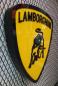 Preview: Lamborghini Logo Led Wandleuchte im Schildform