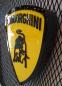 Preview: Lamborghini Logo Led Wandleuchte im Schildform