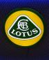 Preview: Lotus Logo Led Wandleuchte rund