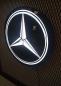 Preview: Mercedes Led beleuchtetes Wandschild rund
