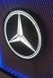 Preview: Mercedes Led beleuchtetes Wandschild rund