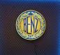 Preview: Mercedes Vintage Logo Led Leuchtreklame rund