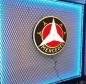 Preview: Mercedes Vintage Logo Led Wand-Schild