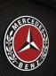 Preview: Mercedes rotes Vintage Logo Led Leuchtschild rund