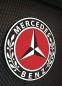 Preview: Mercedes rotes Vintage Logo Led Leuchtschild rund
