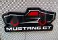 Preview: Mustang GT Fastback 1967 Led Leuchtschild im Autoform