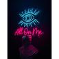 Preview: Neon Led All Eyes on me​ wall lamp for your home, office or shop!