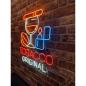 Preview: Tobacco Neon Led Werbeleuchte für ihr Restaurant, Fastfoodladen!