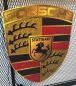 Preview: Porsche alternativ Logo Led Wandleuchte im Schildform