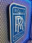 Preview: Rolls Royce blaues Logo Led Wandleuchte rechteckig hochkant