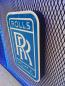 Preview: Rolls Royce blaues Logo Led Wandleuchte rechteckig hochkant
