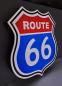 Preview: Route66 Logo Led Leuchtschild