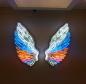 Preview: Neon Led Angel wings​ wall lamp for your home, office or shop! 2 pieces Set!