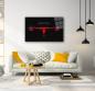 Preview: Ferrari Art Design rectangular special Glass Picture!