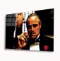 Preview: The Godfather Art Design rectangular special Glass Picture!