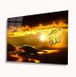 Preview: Allah Calligraphy Art Design rectangular special Glass Picture!