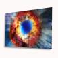 Preview: Universum Milchstrasse Art Design rechteckiges spezial Glasbild!