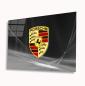 Preview: Porsche Art Design rectangular special Glass Picture!