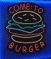 Preview: Come to Burger Neon Led Werbeleuchte für ihr Restaurant, Fastfoodladen!