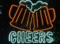 Preview: Beer Cheers Neon Led Werbeleuchte für ihr Restaurant, Bar oder Pub!