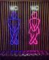 Preview: Toilette WC Neon Led Werbeleuchte für ihr Restaurant, Fastfoodladen!