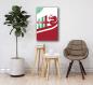 Preview: Alfa Romeo Art Design rectangular special Glass Picture!
