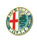 Preview: Alfa Romeo Vintage Art Design round special Glass Picture!