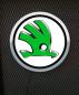 Preview: Skoda Logo Led Lichtwerbung rund