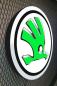 Preview: Skoda Logo Led Lichtwerbung rund