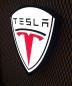 Preview: Tesla Logo Led Leuchtwerbung schildförmig